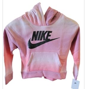 Girls Nike Hoodie Size 6 Pink NWT